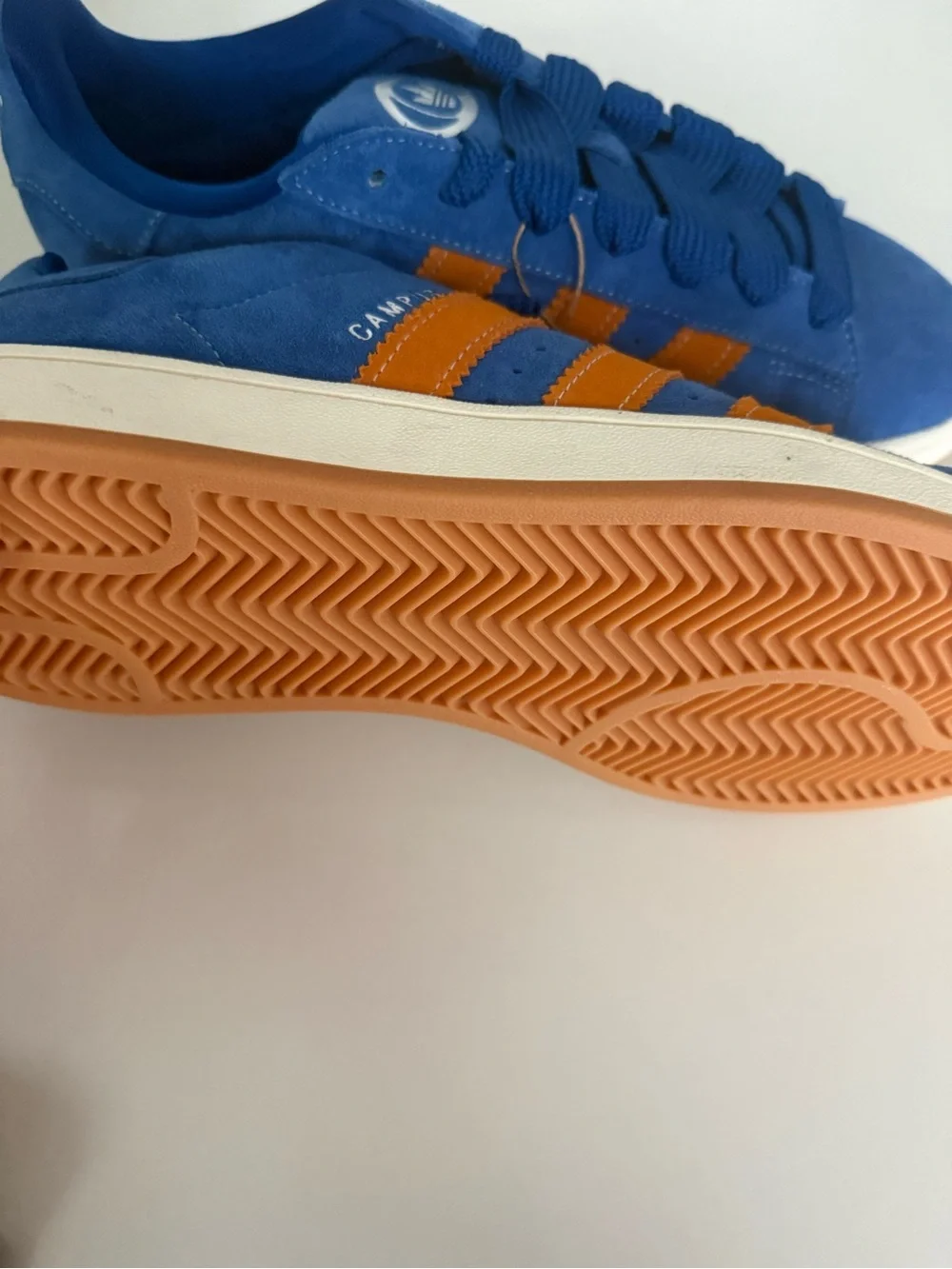 adidas Campus 00s Royal Blue Orange suede Sneaker New NWT mens